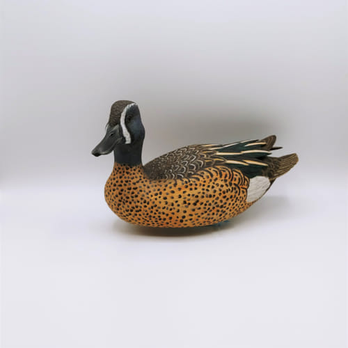 Blue Winged Teal $1900 at Hunter Wolff Gallery
